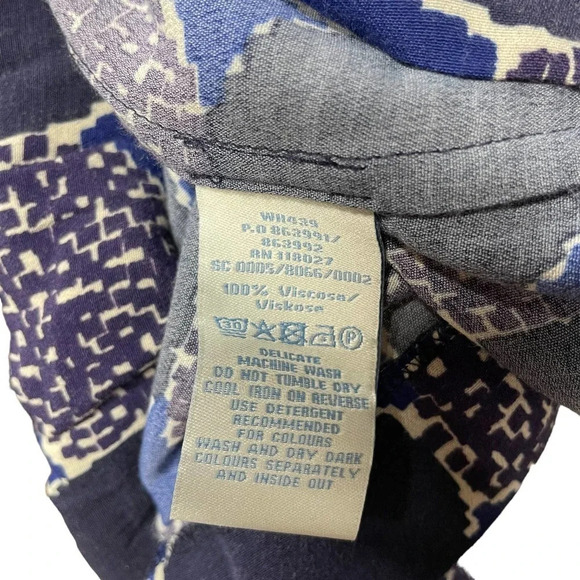 Boden Highbury Peter Pan Collar Dress Navy Blue Size US 6 - Picture 12 of 12
